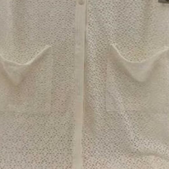 NWT Donna White Knitted Bikini Bathing Suit Cover Up Dress size Medium - Picture 4 of 6